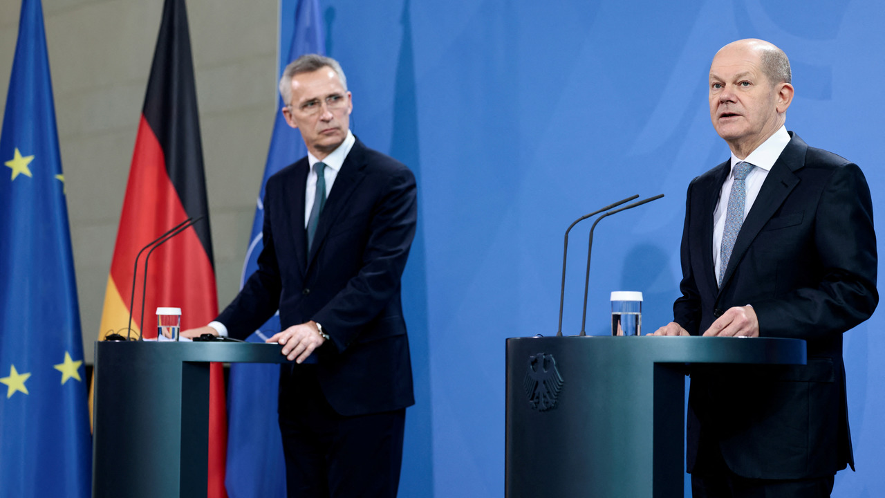 Scholz Empf ngt Stoltenberg Phoenix