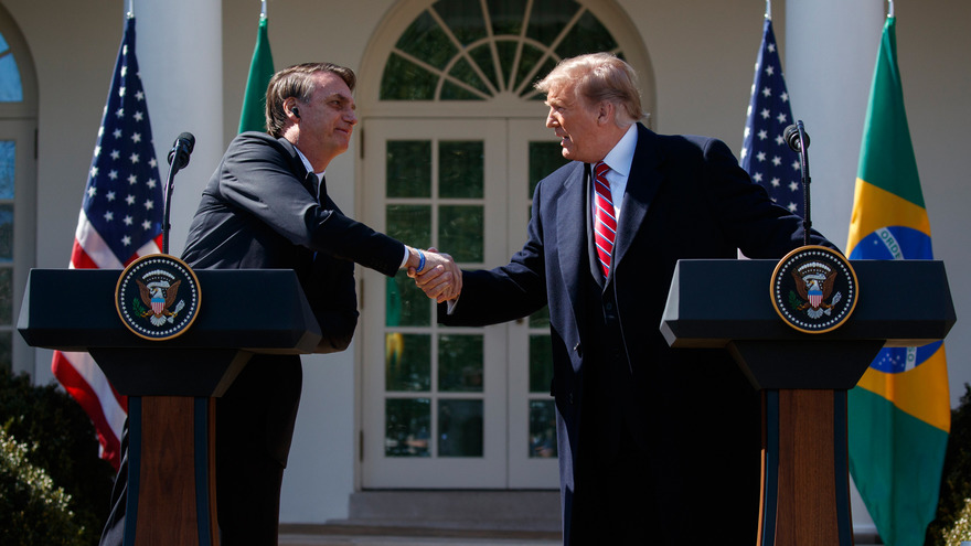 Trump Trifft Bolsonaro Phoenix