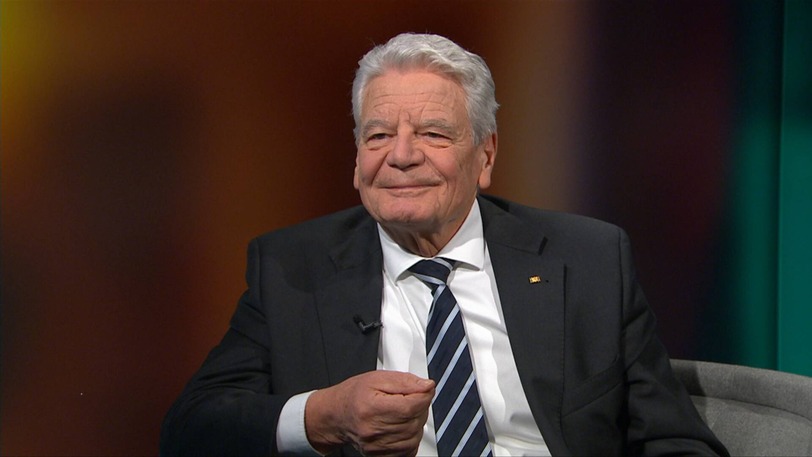 Alt-Bundespräsident Joachim Gauck zu Gast bei Theo Koll